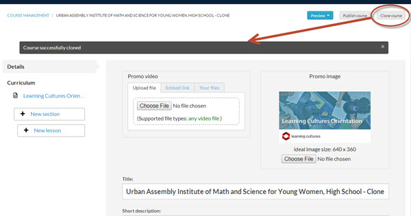 clone-online course builder